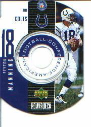 1999 Upper Deck PowerDeck Inserts #10 Peyton Manning SP
