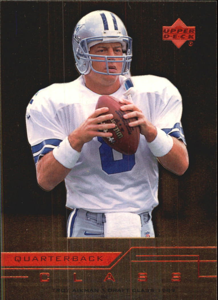 1999 Upper Deck Quarterback Class #QC15 Troy Aikman