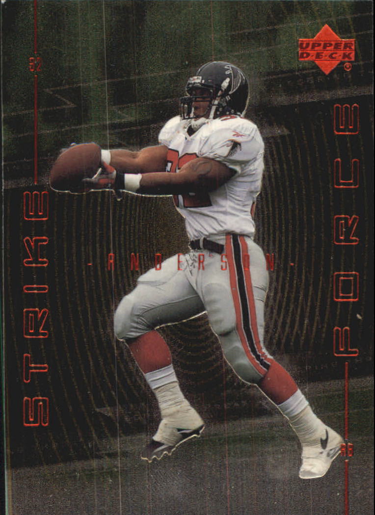 1999 Upper Deck Strike Force #SF1 Jamal Anderson