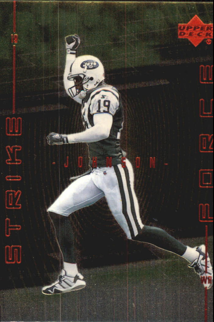 1999 Upper Deck Strike Force #SF2 Keyshawn Johnson