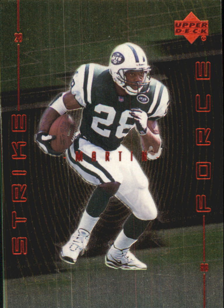 1999 Upper Deck Strike Force #SF12 Curtis Martin