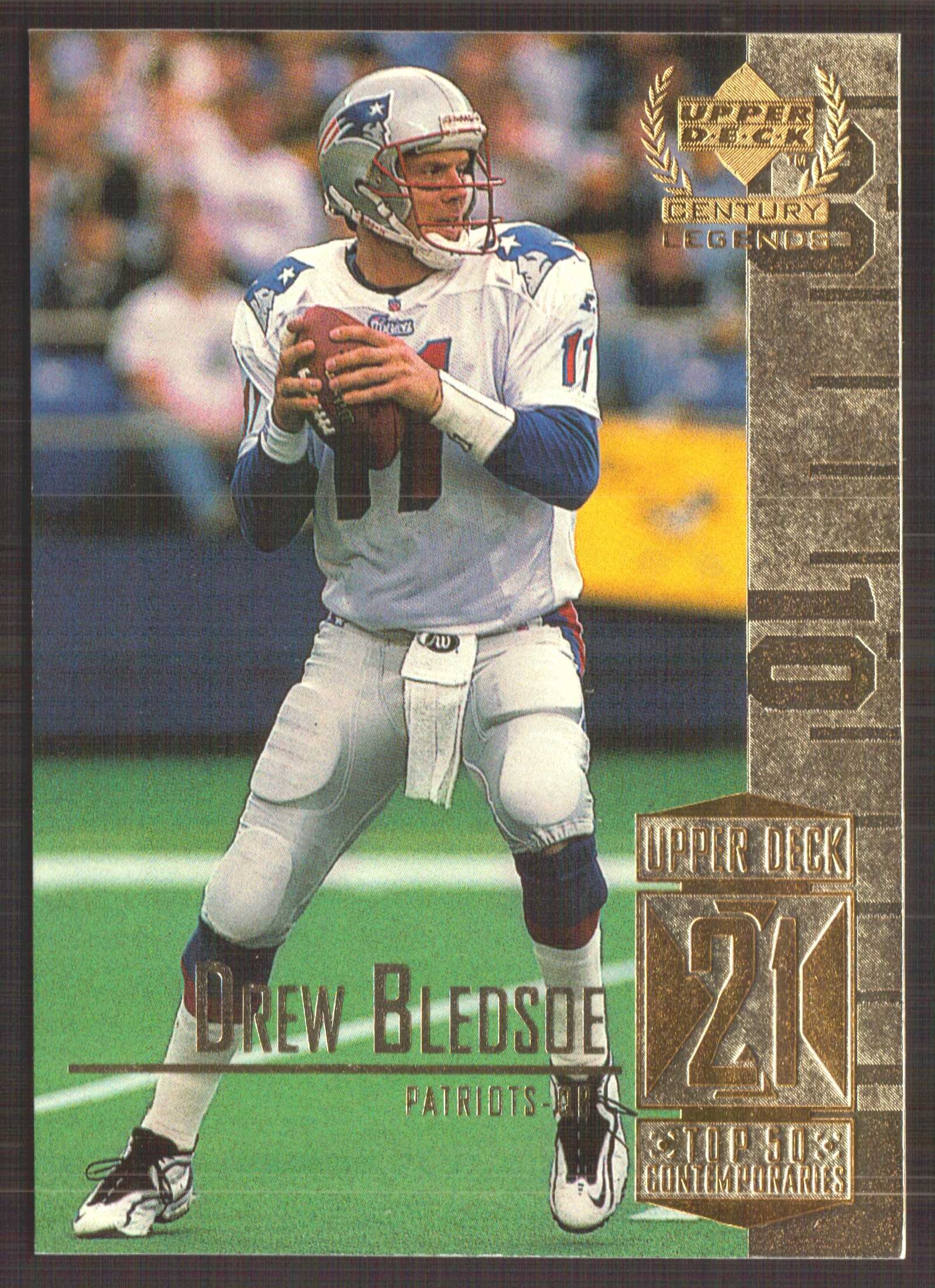 1999 Upper Deck Century Legends #71 Drew Bledsoe