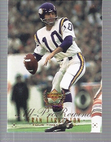 1999 Upper Deck Century Legends #105 Fran Tarkenton APR