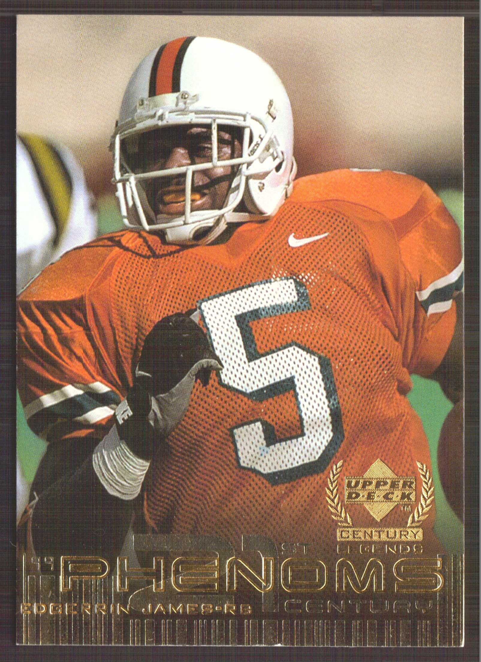 1999 Upper Deck Century Legends #135 Edgerrin James RC