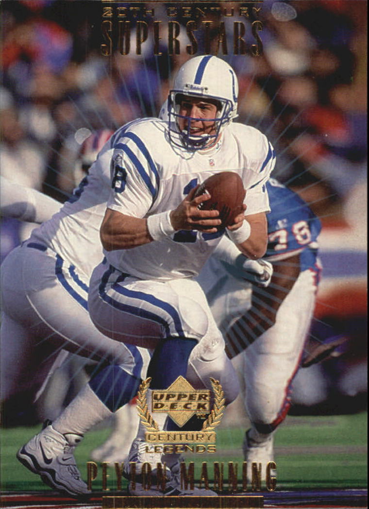 1999 Upper Deck Century Legends 20th Century Superstars #S10 Peyton Manning