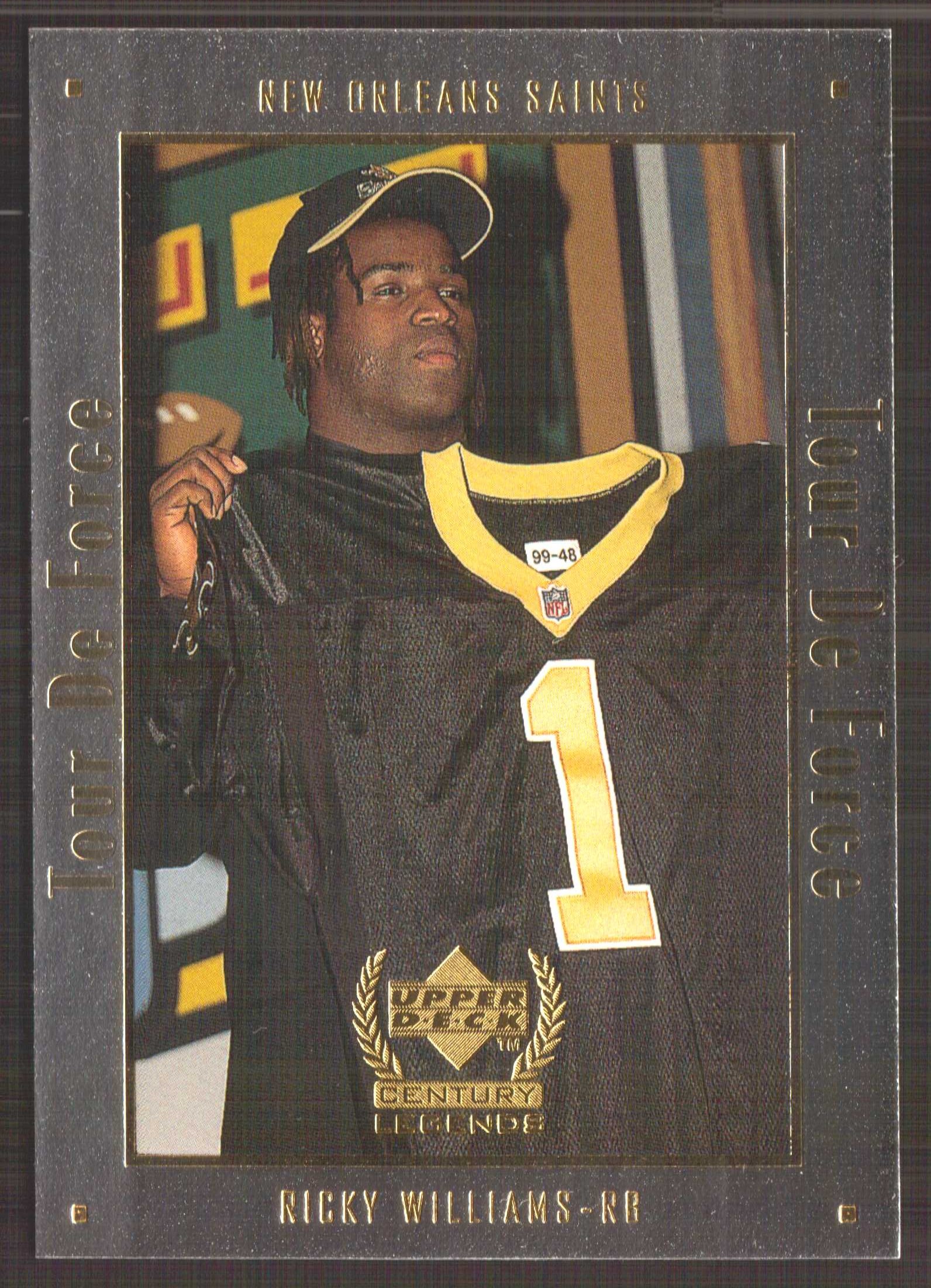 1999 Upper Deck Century Legends Tour de Force #A2 Ricky Williams