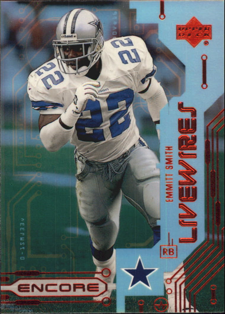 1999 Upper Deck Encore Live Wires #L3 Emmitt Smith
