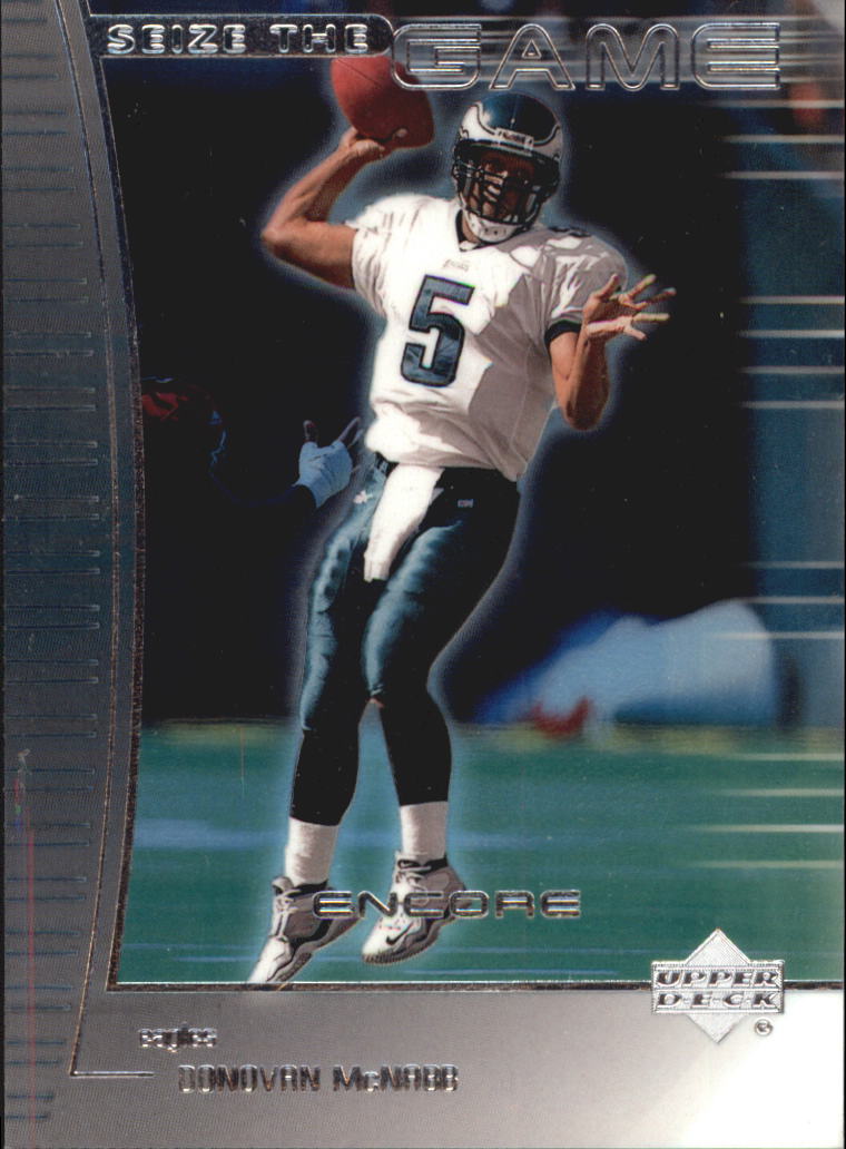 1999 Upper Deck Encore Seize the Game #SG1 Donovan McNabb