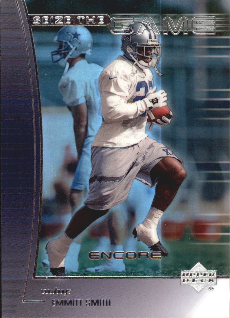 1999 Upper Deck Encore Seize the Game #SG29 Emmitt Smith