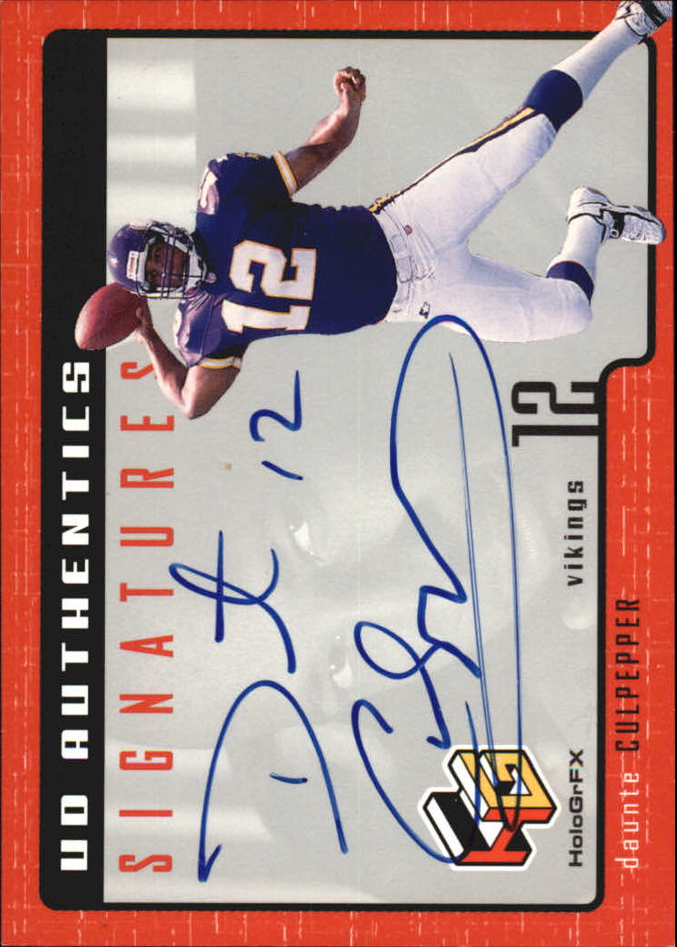 1999 Upper Deck HoloGrFX UD Authentics #DC Daunte Culpepper