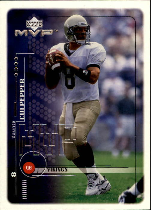 1999 Upper Deck MVP #204 Daunte Culpepper RC