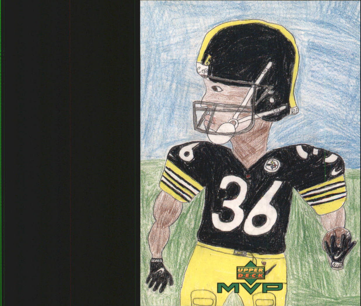 1999 Upper Deck MVP Draw Your Own Card #W20 Jerome Bettis