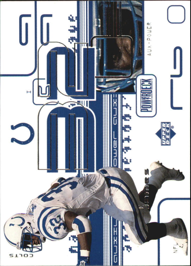 1999 Upper Deck PowerDeck Auxiliary #AUX24 Edgerrin James