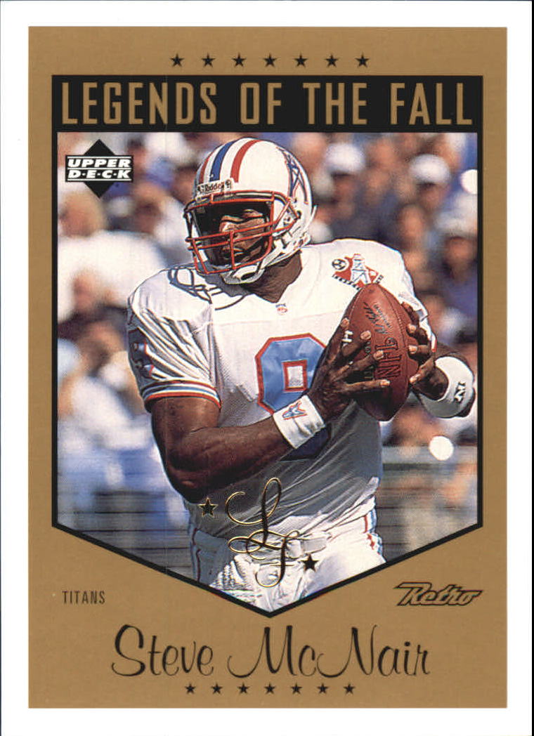 1999 Upper Deck Retro Legends of the Fall #L14 Steve McNair