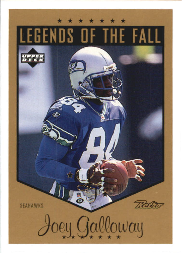 1999 Upper Deck Retro Legends of the Fall #L25 Joey Galloway