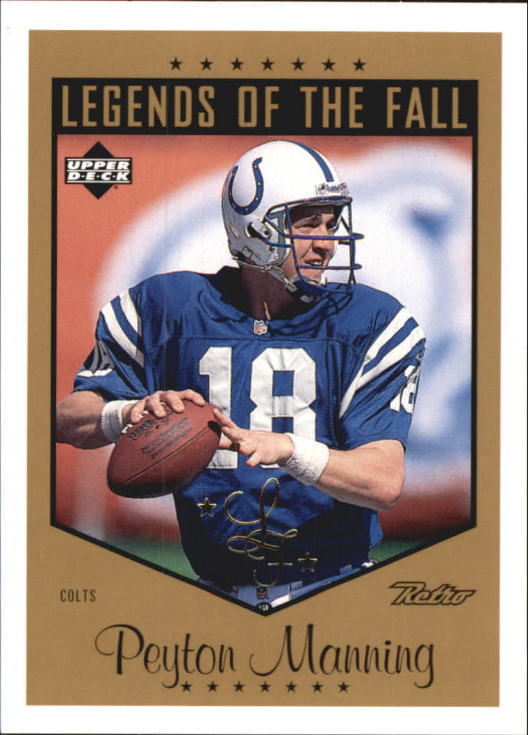 1999 Upper Deck Retro Legends of the Fall #L28 Peyton Manning