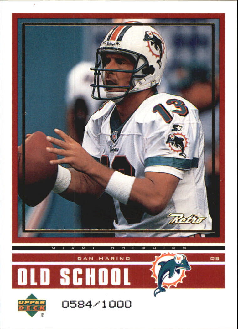 1999 Upper Deck Retro Old School/New School #ON11 D.Marino/T.Couch