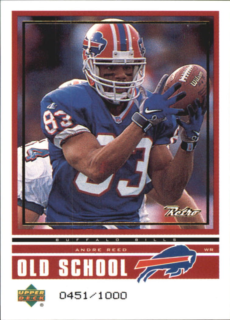1999 Upper Deck Retro Old School/New School #ON18 A.Reed/E.Moulds