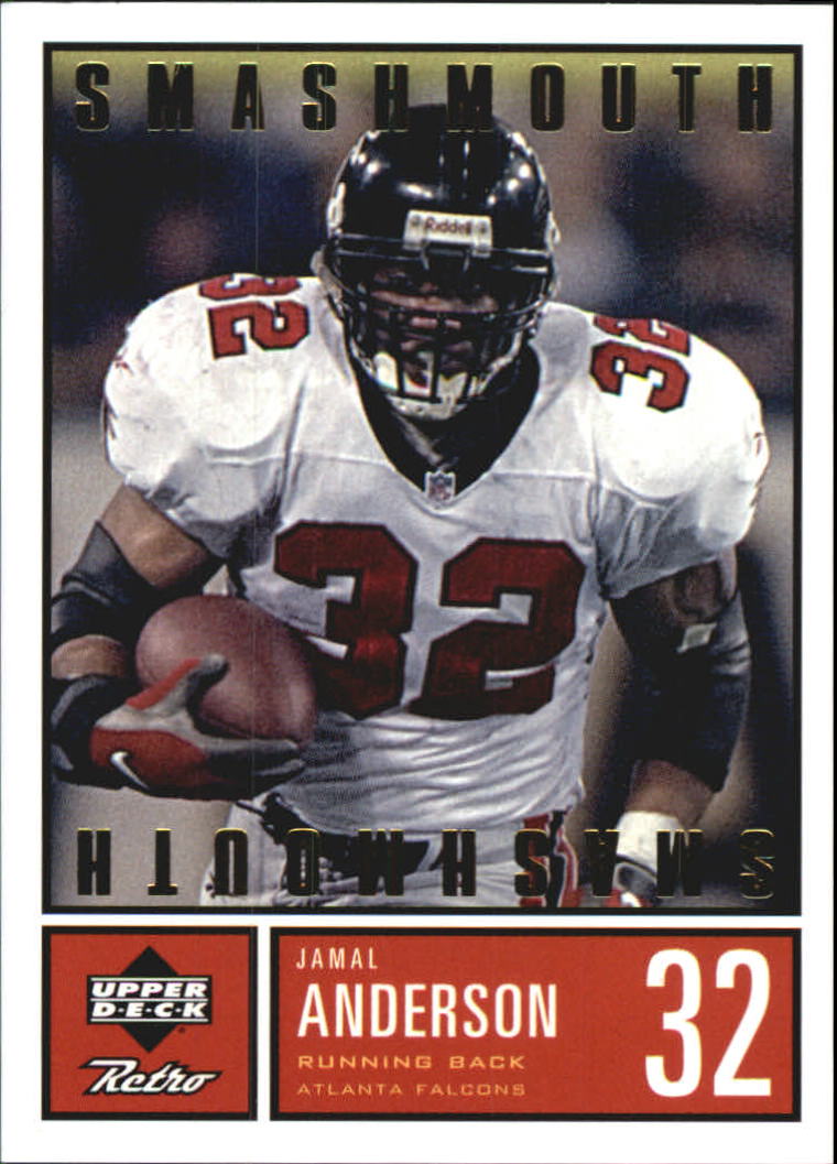 1999 Upper Deck Retro Smashmouth #S2 Jamal Anderson