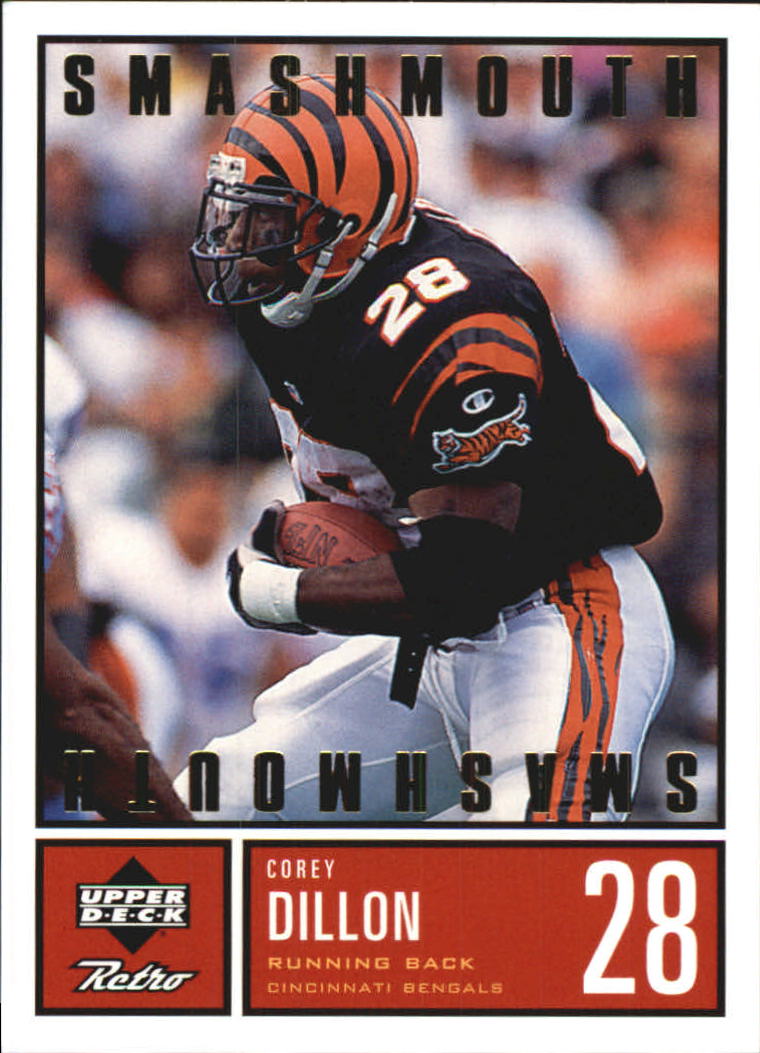 1999 Upper Deck Retro Smashmouth #S8 Corey Dillon