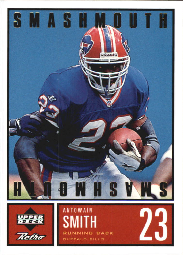 1999 Upper Deck Retro Smashmouth #S13 Antowain Smith