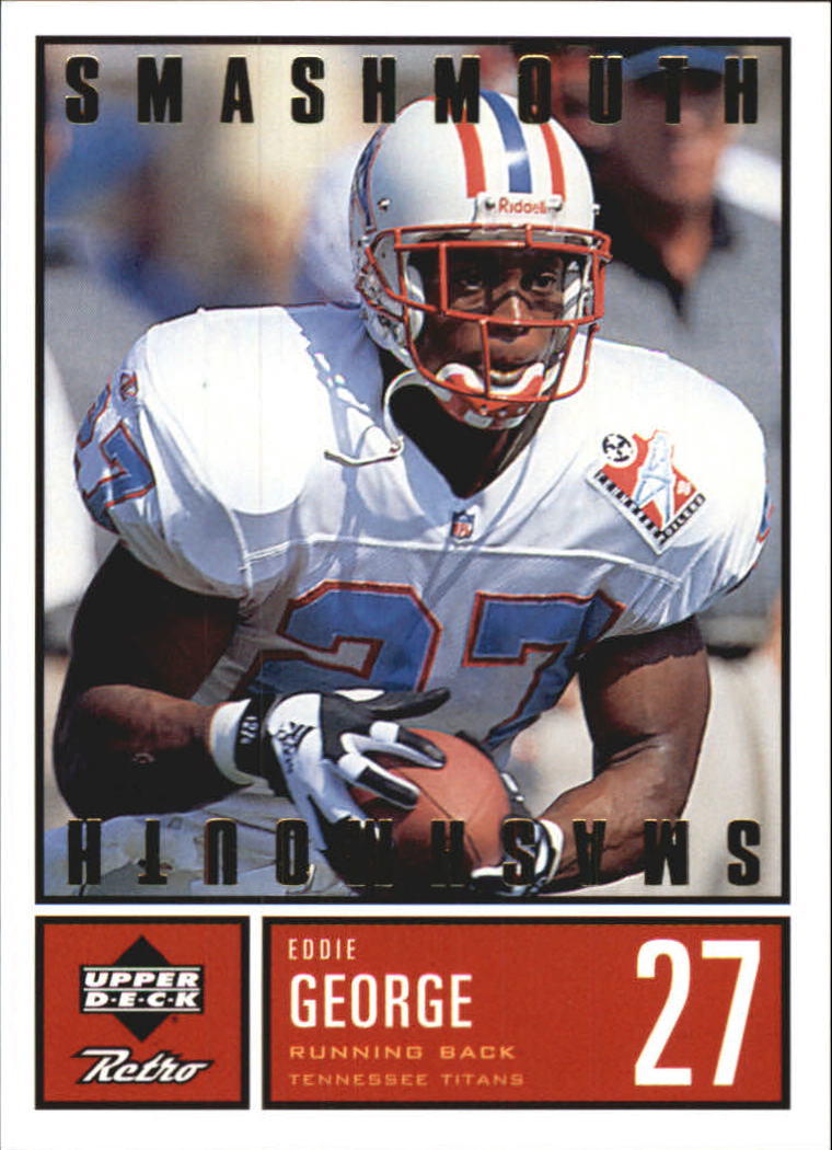 1999 Upper Deck Retro Smashmouth #S15 Eddie George