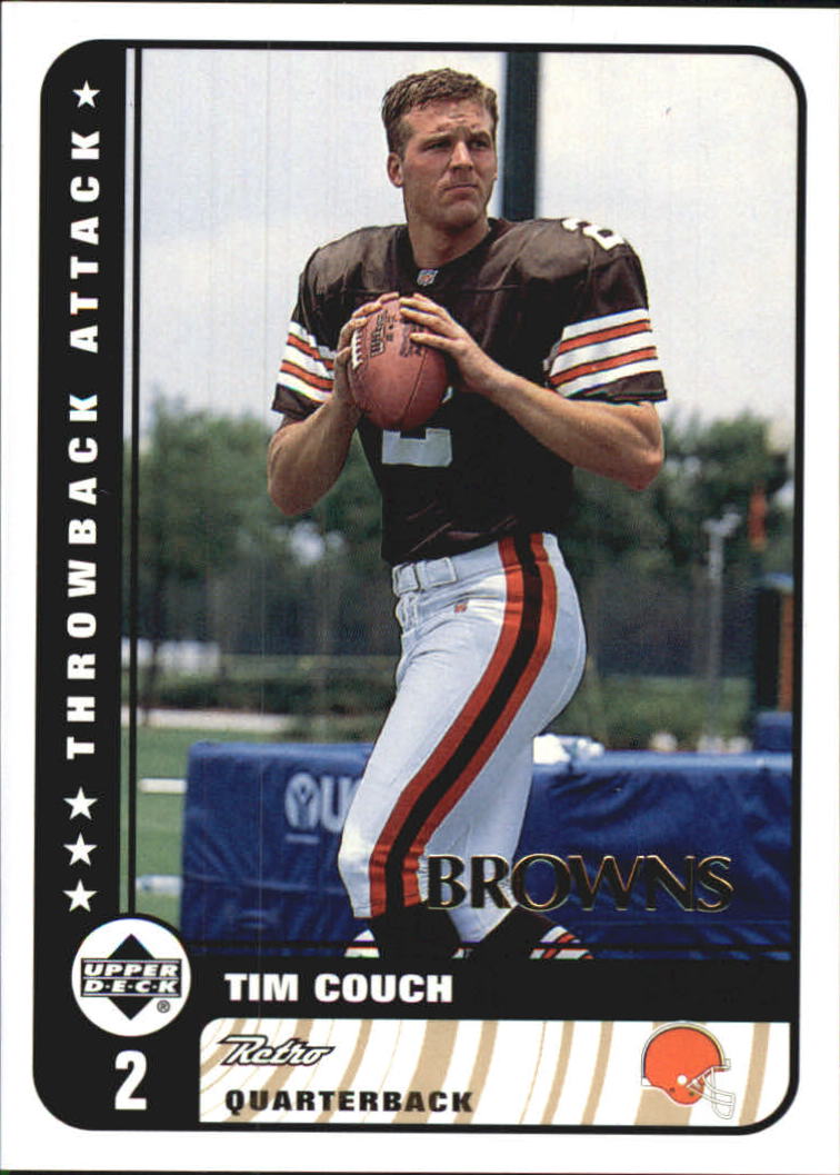 1999 Upper Deck Retro Throwback Attack #T5 Tim Couch