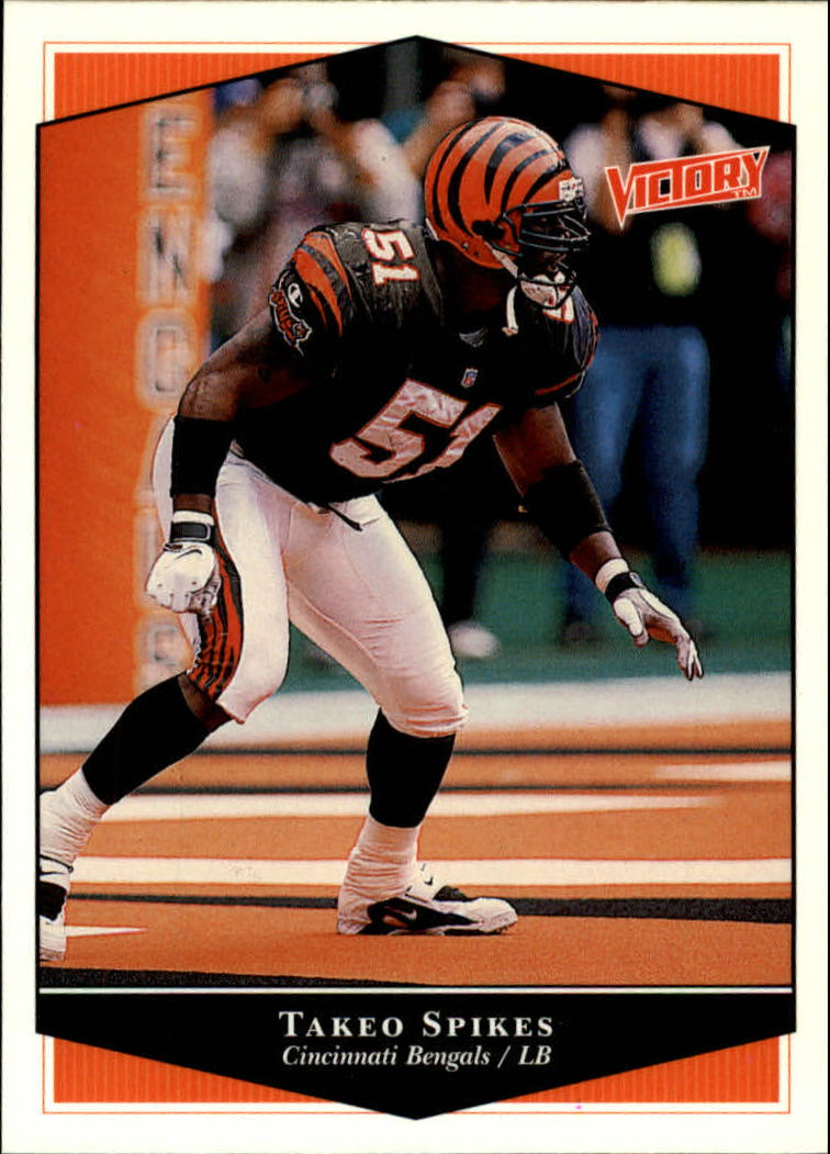 1999 Upper Deck Victory #60 Takeo Spikes