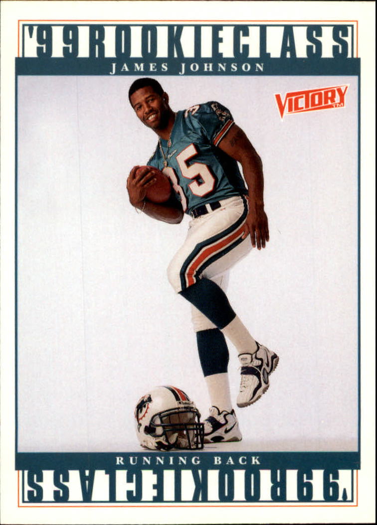 1999 Upper Deck Victory #427 James Johnson RC