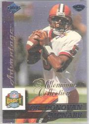 1999 Collector's Edge Millennium Collection Advantage Blue #179 Donovan McNabb