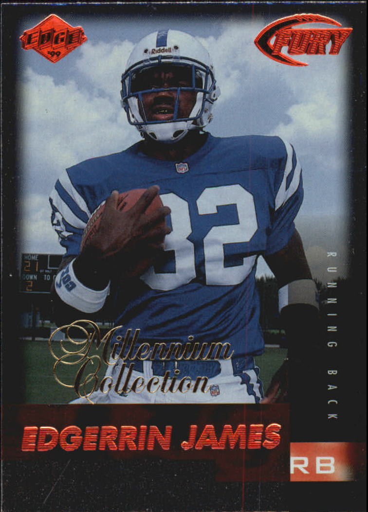 1999 Collector's Edge Millennium Collection Fury #173 Edgerrin James
