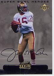 1999 Upper Deck Super Bowl XXXIII #24 Joe Montana