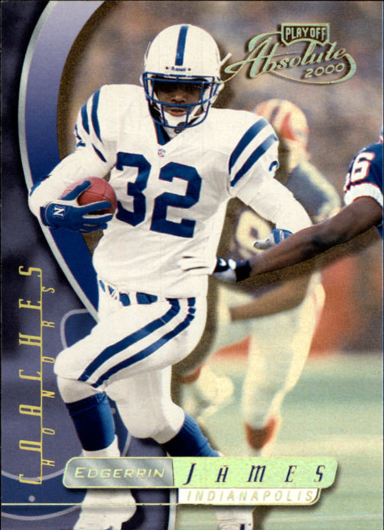 2000 Absolute Coaches Honors #70 Edgerrin James