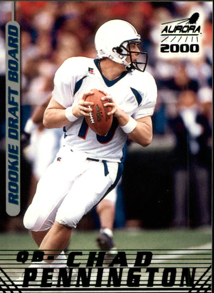 2000 Aurora Rookie Draft Board #15 Chad Pennington