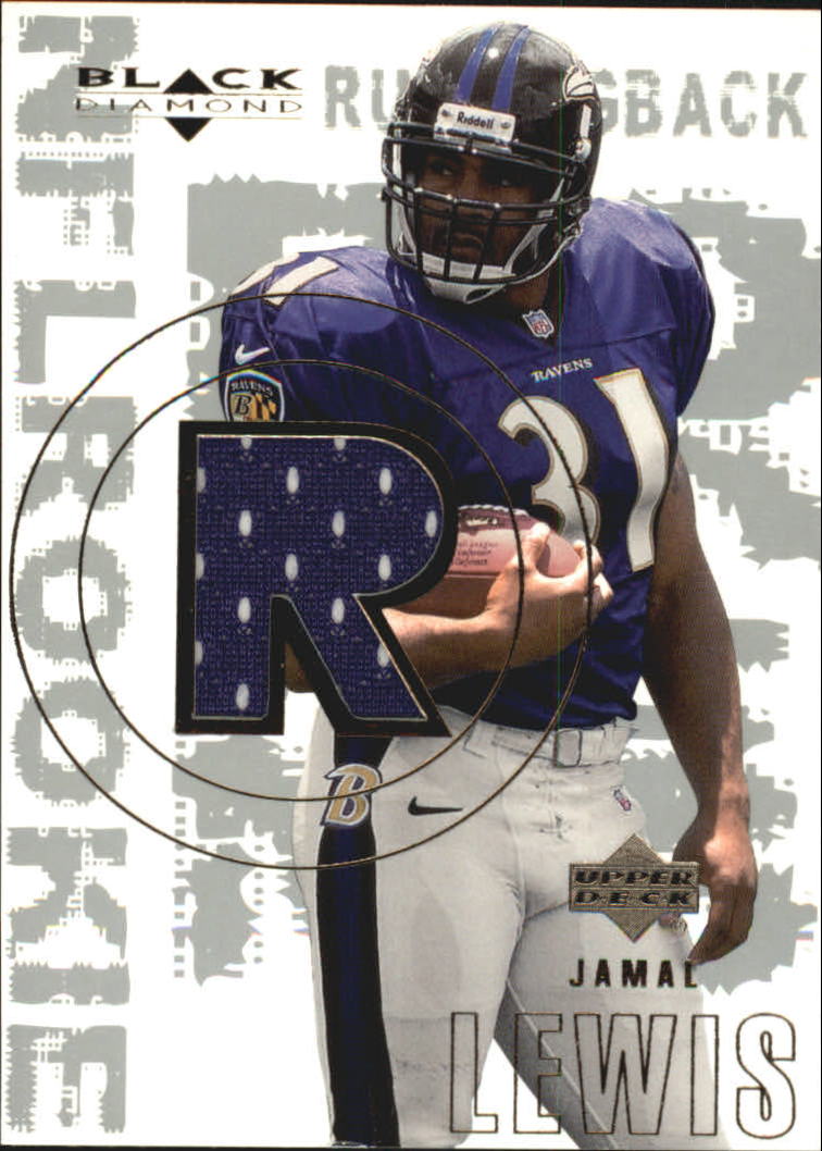 2000 Black Diamond #162 Jamal Lewis JSY RC
