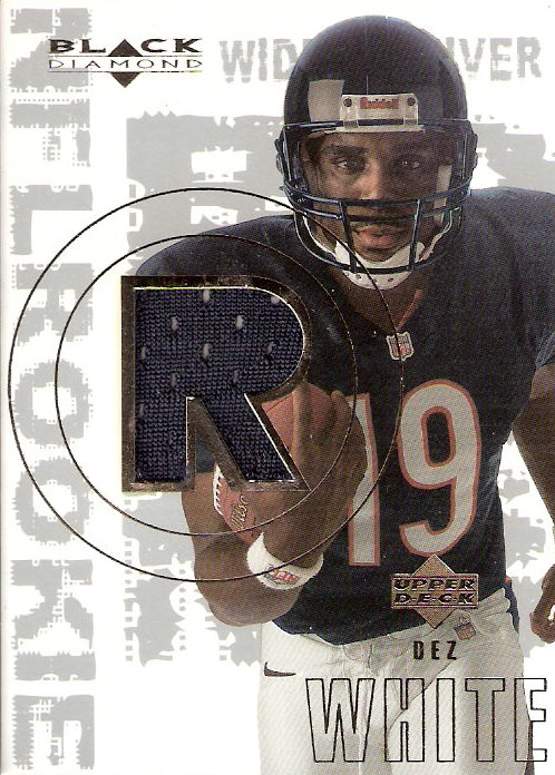 2000 Black Diamond #172 Dez White JSY RC