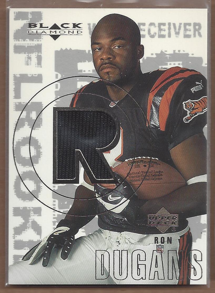 2000 Black Diamond #180 Ron Dugans JSY RC