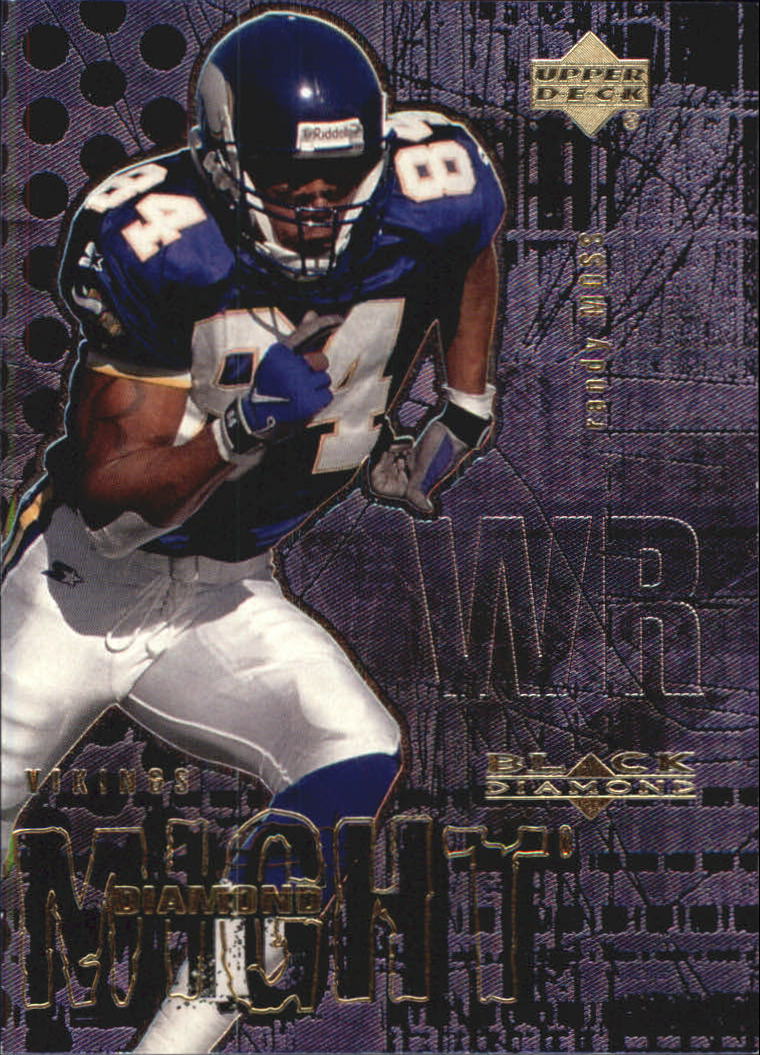 2000 Black Diamond Might #DM4 Randy Moss