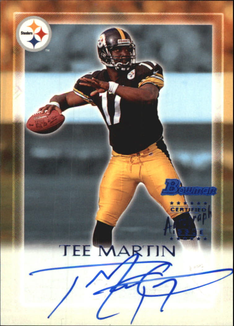 2000 Bowman Autographs #TM Tee Martin B