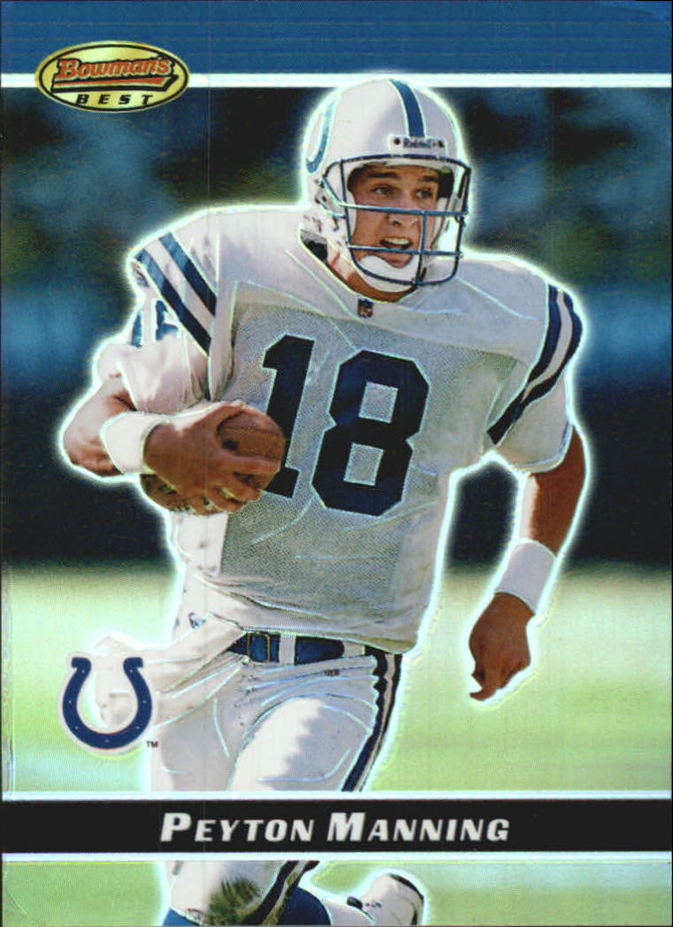2000 Bowman Bowman's Best Previews #BBP1 Peyton Manning