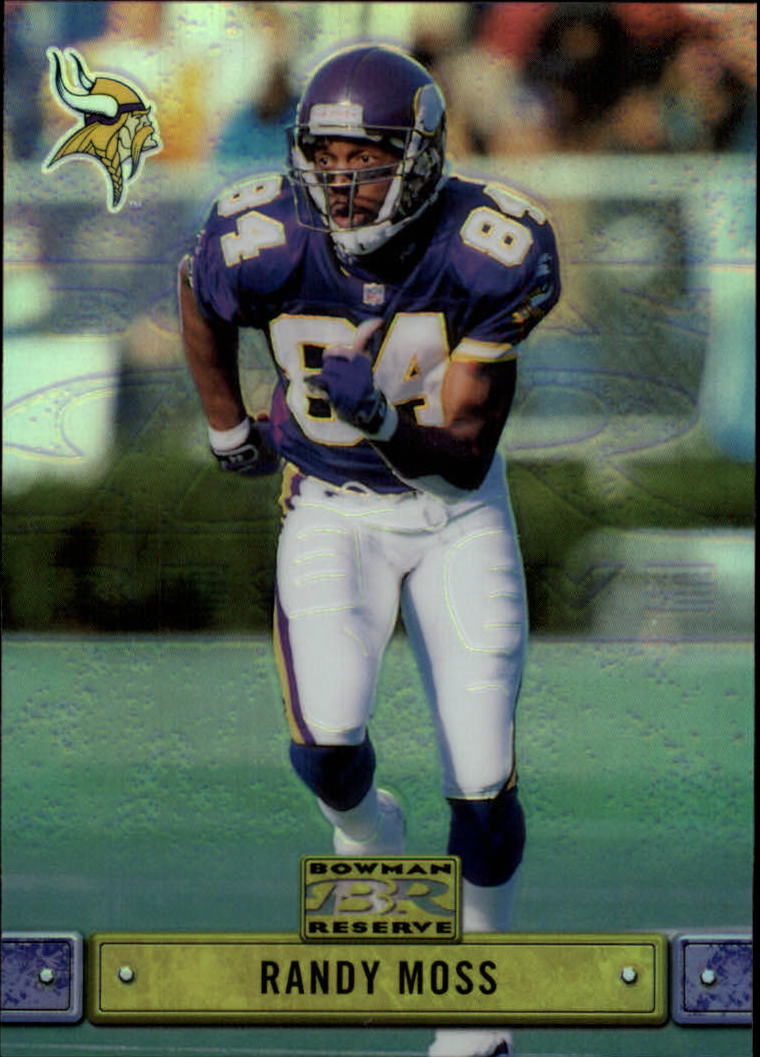 2000 Bowman Reserve #60 Randy Moss