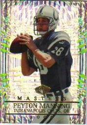 2000 Collector's Edge Masters #76 Peyton Manning