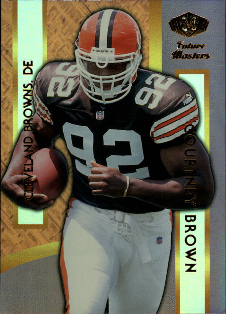 2000 Collector's Edge Masters Future Masters Gold #FM11 Courtney Brown