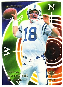 2000 Collector's Edge Odyssey #166 Peyton Manning SV