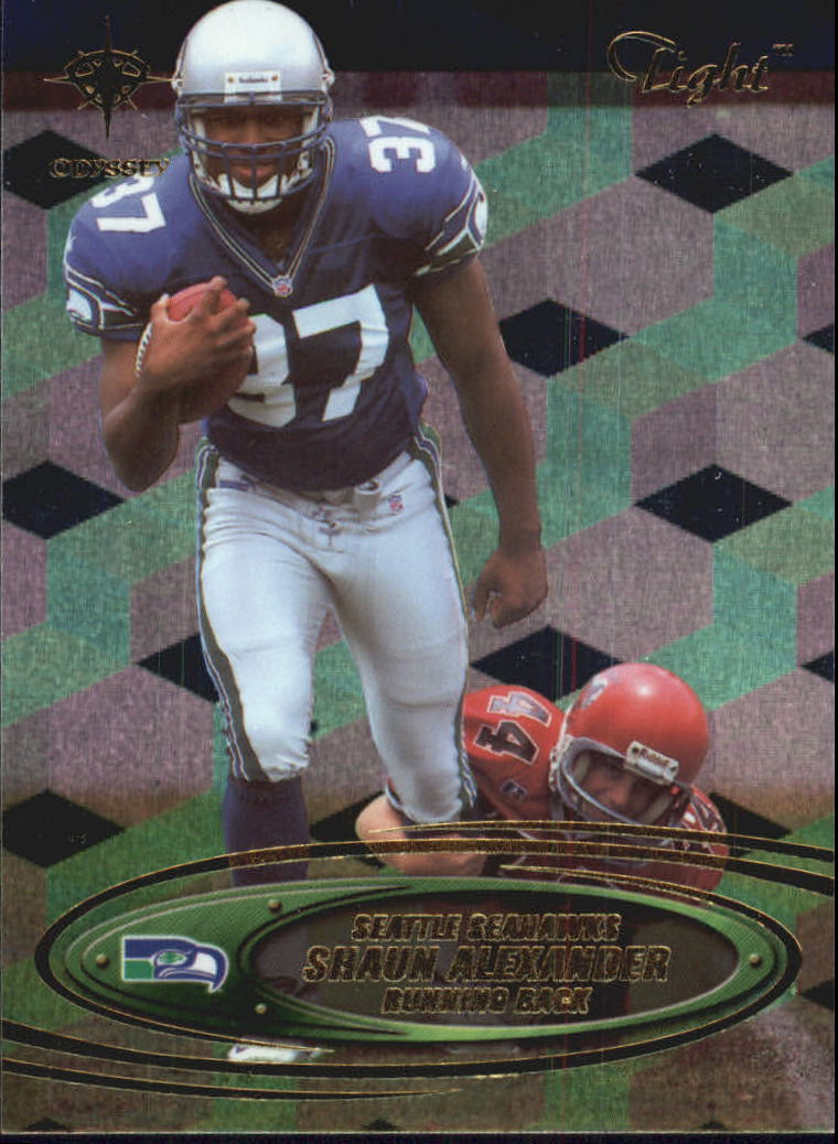 2000 Collector's Edge Odyssey Tight #T29 Shaun Alexander