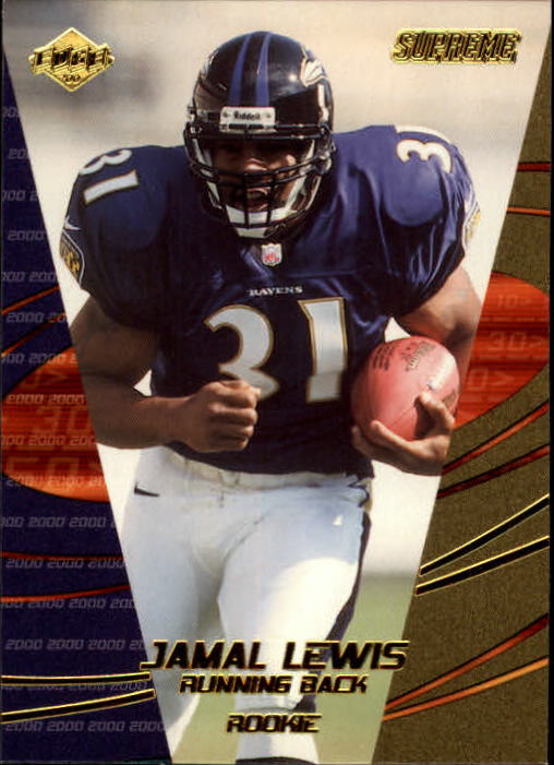 2000 Collector's Edge Supreme #158 Jamal Lewis RC