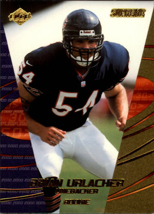 2000 Collector's Edge Supreme #190 Brian Urlacher RC
