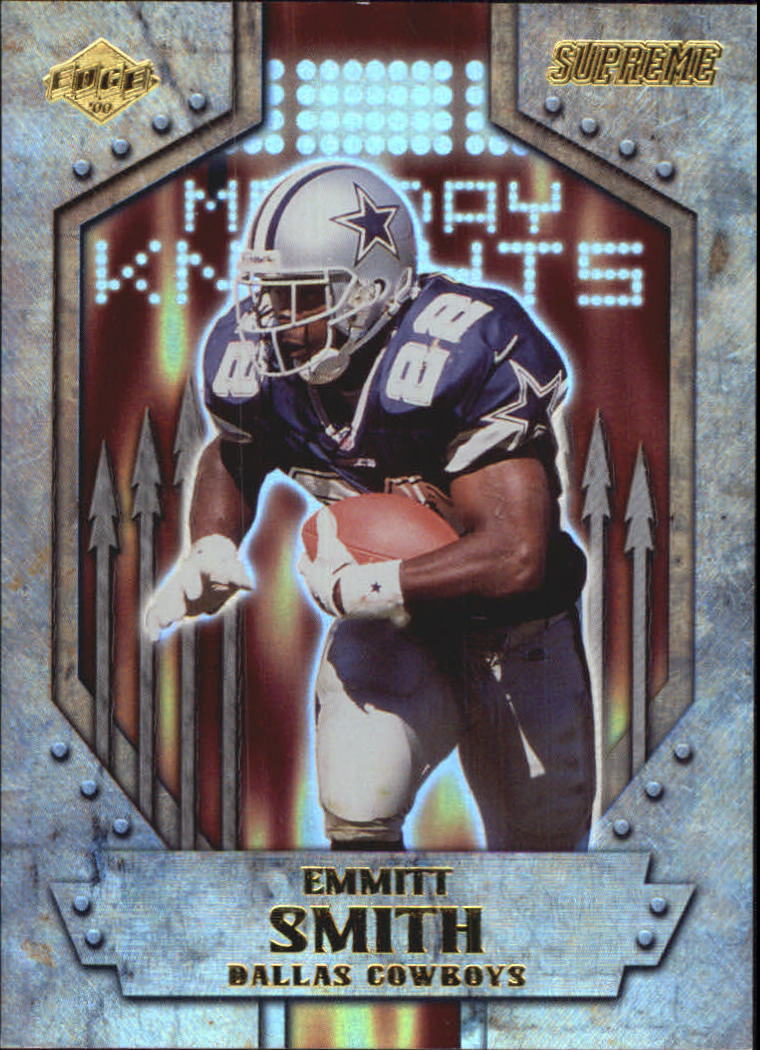 2000 Collector's Edge Supreme Monday Knights #MK8 Emmitt Smith