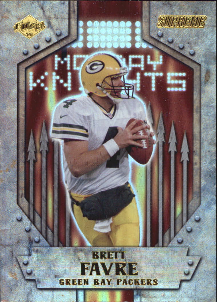 2000 Collector's Edge Supreme Monday Knights #MK11 Brett Favre