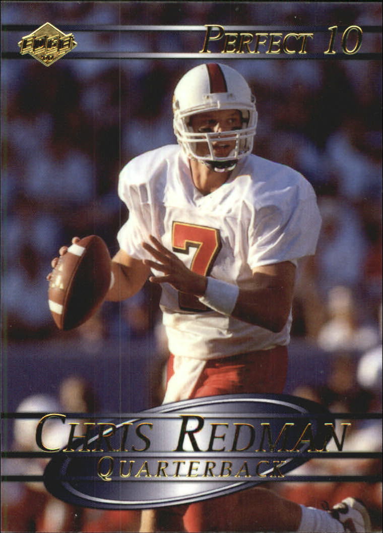 2000 Collector's Edge Supreme Perfect Ten #8 Chris Redman